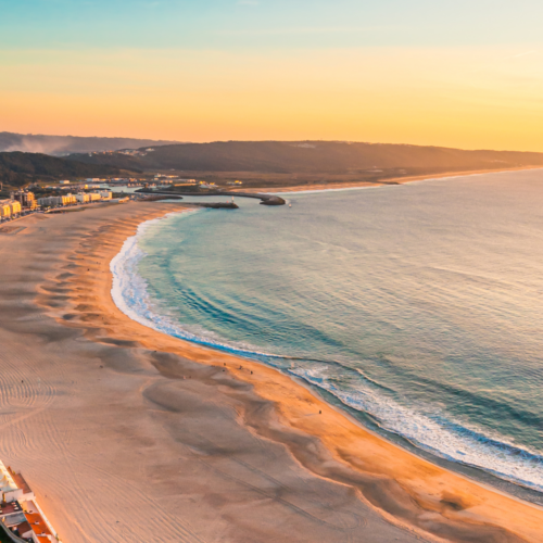 Coucher de soleil au Portugal