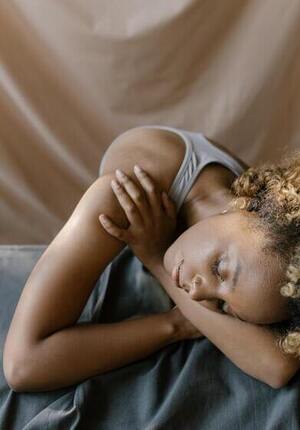 Femme qui dort