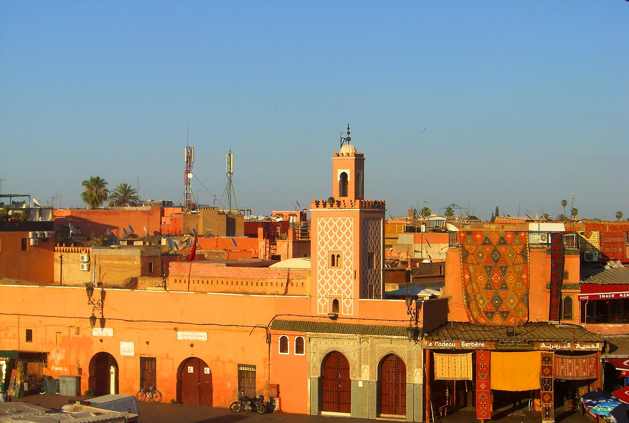 marrakech, orient, morocco, africa, historic center, evening atmosphere, architecture, minaret, arabic, north africa, maghreb, marrakech, marrakech, marrakech, marrakech, marrakech