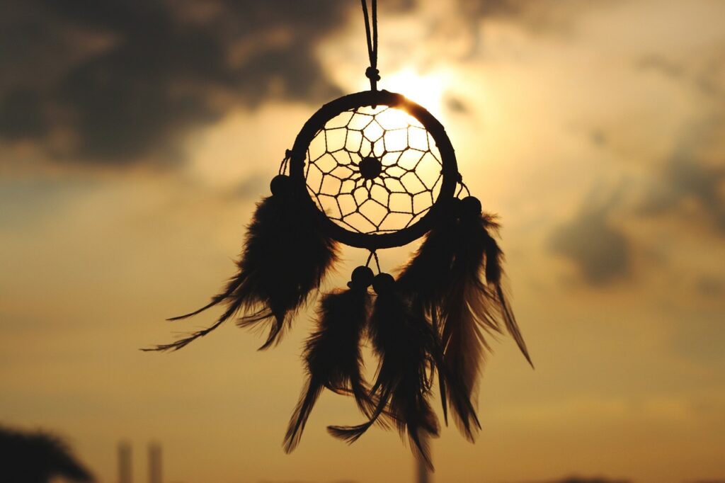 dream catcher, culture, indian, dream, nature, sun, tradition, belief, blur